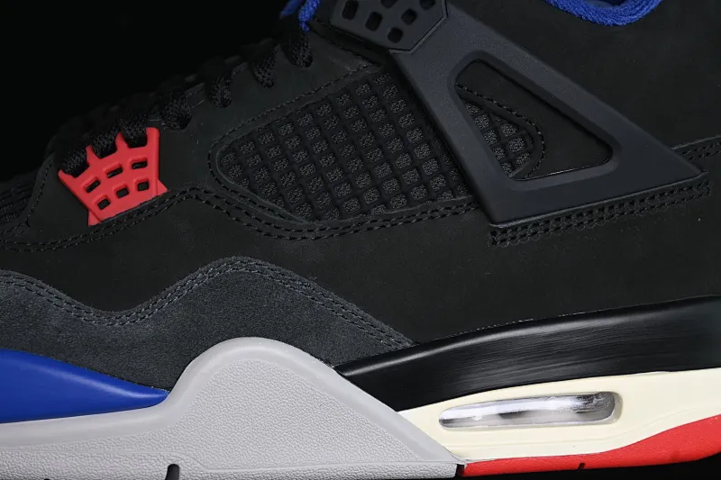 All categories Air Jordan Jordan series basketball shoes Air Jordan 4 GX foreign trade version Air Jordan 4 Retro "Lase" AJ4 Joe 4 black gray blue color FV5029-003